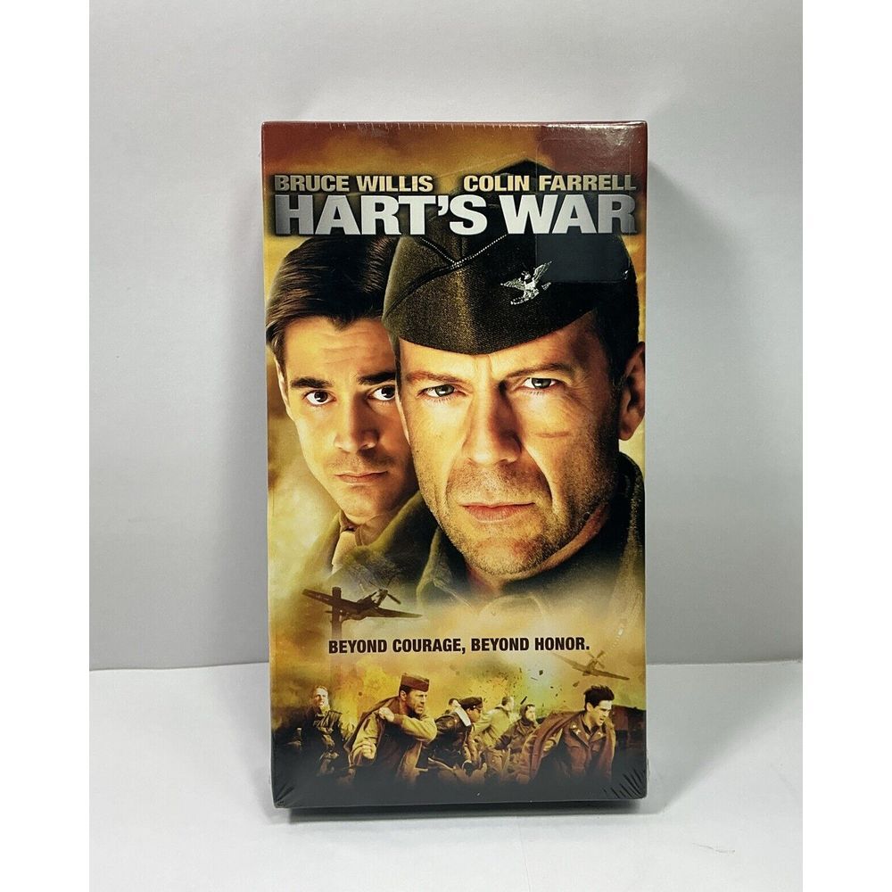 Harts War VHS 2002 New Factory Sealed MGM Watermark Bruce‎ Willis Colin Farrell